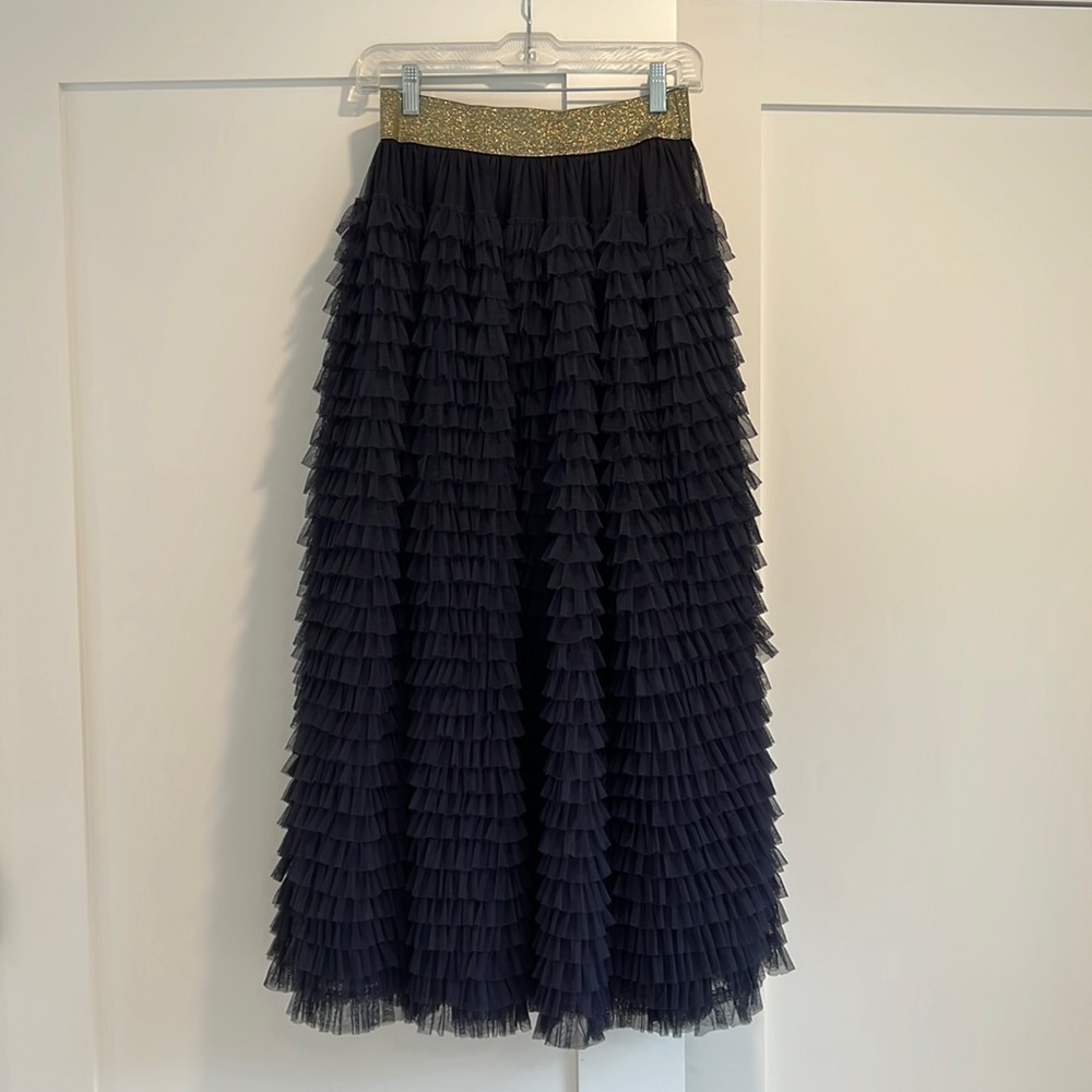 Boden Navy Skirt Size 2